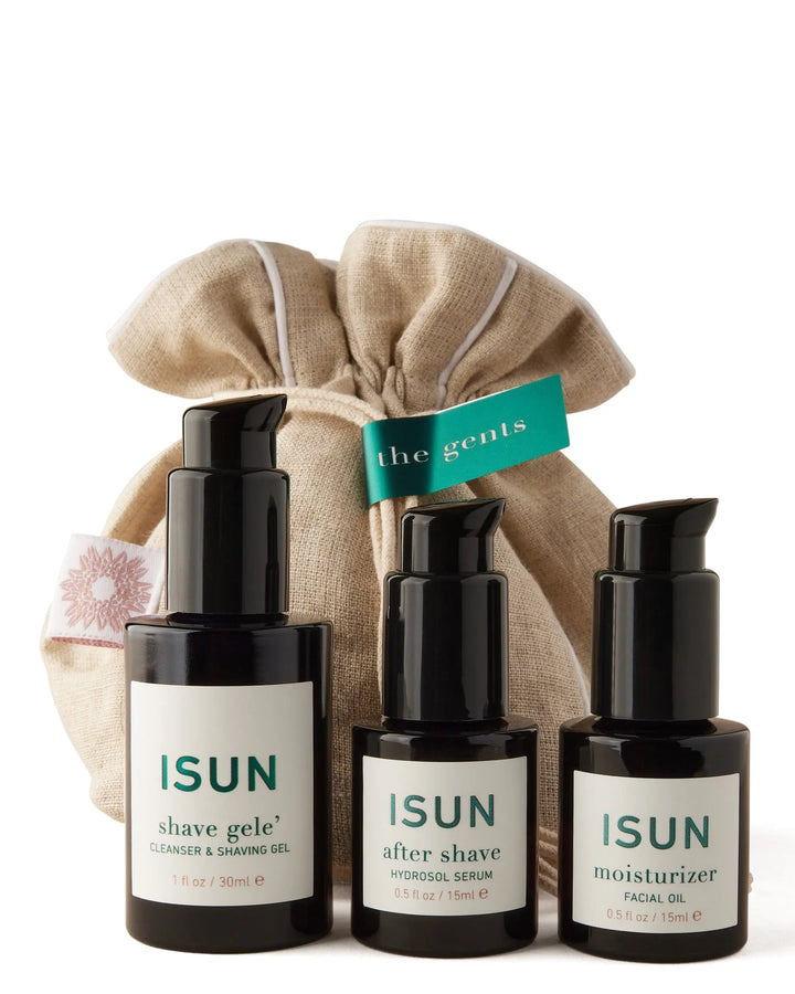 The Gents Travel Pouch for all skin types - ISUN Skincare France