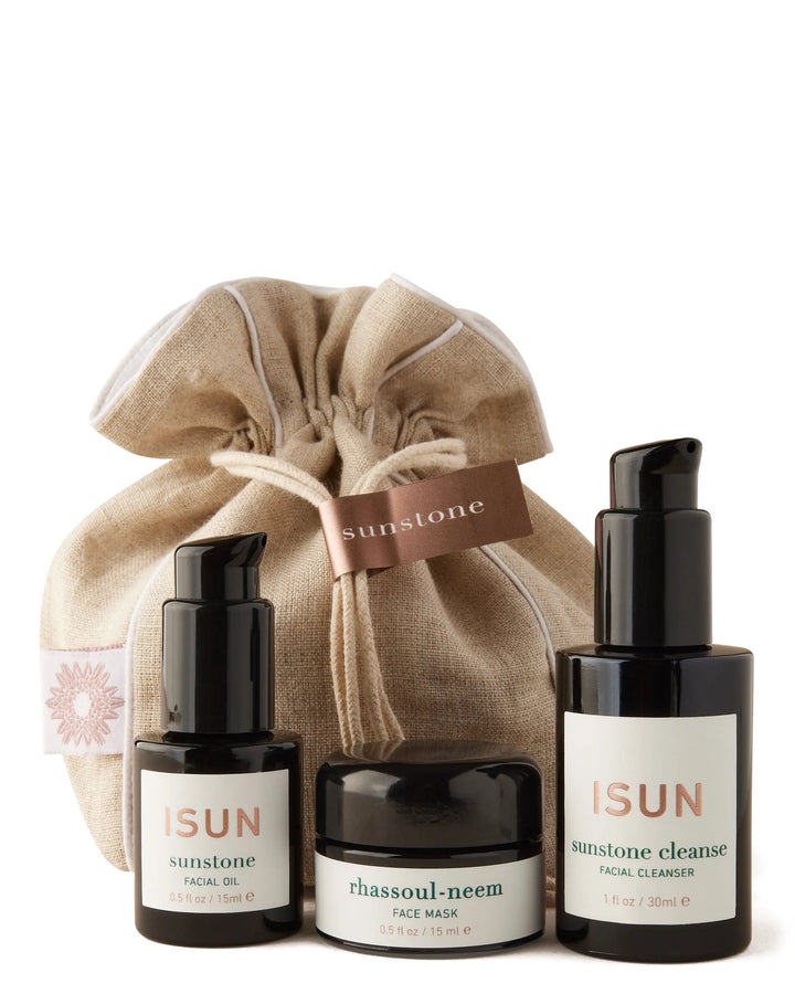 Sunstone Travel Pouch for oily & blemished skin - ISUN Skincare France